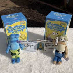 Pop Mart X SpongeBob Bikini bottom Buddies -Flat Fish / Working Fish