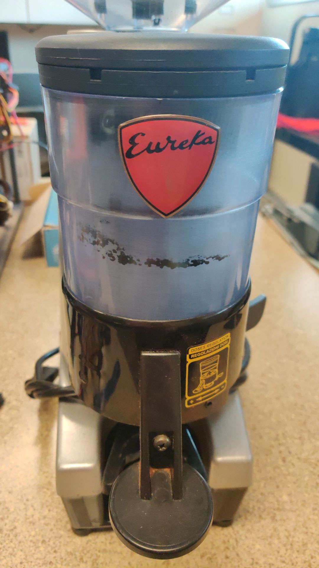 Eureka Espresso grinder with doser MDMCA