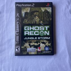 Tom Clancy Ghost Recon Jungle Storm Ps2 PlayStation 2