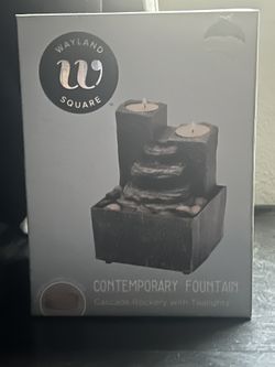 Tea Light Candle Desk /countertop Fountain