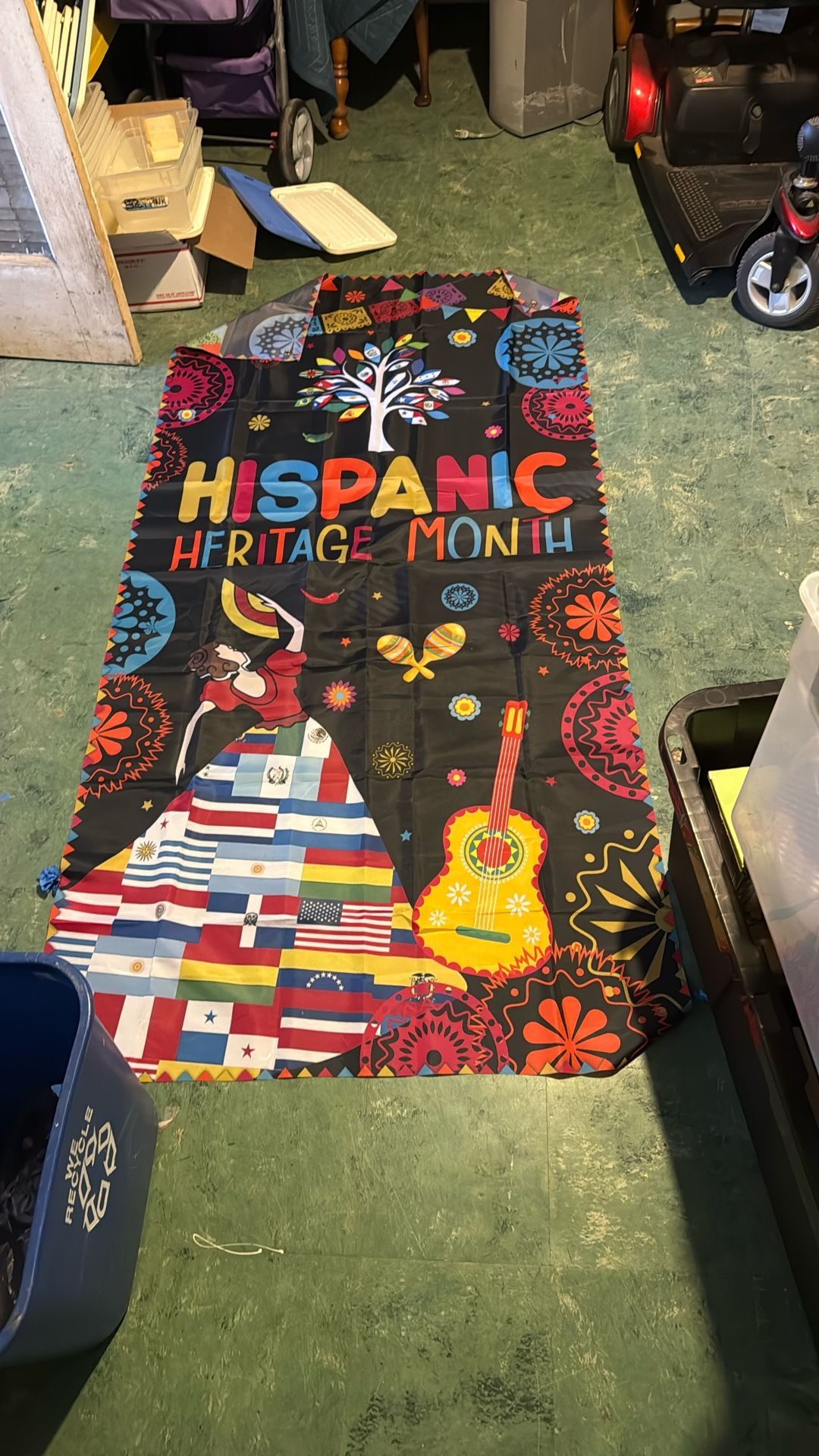Hispanic Heritage Month Backdrop