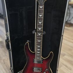 Schecter Electric Guitar w/ case