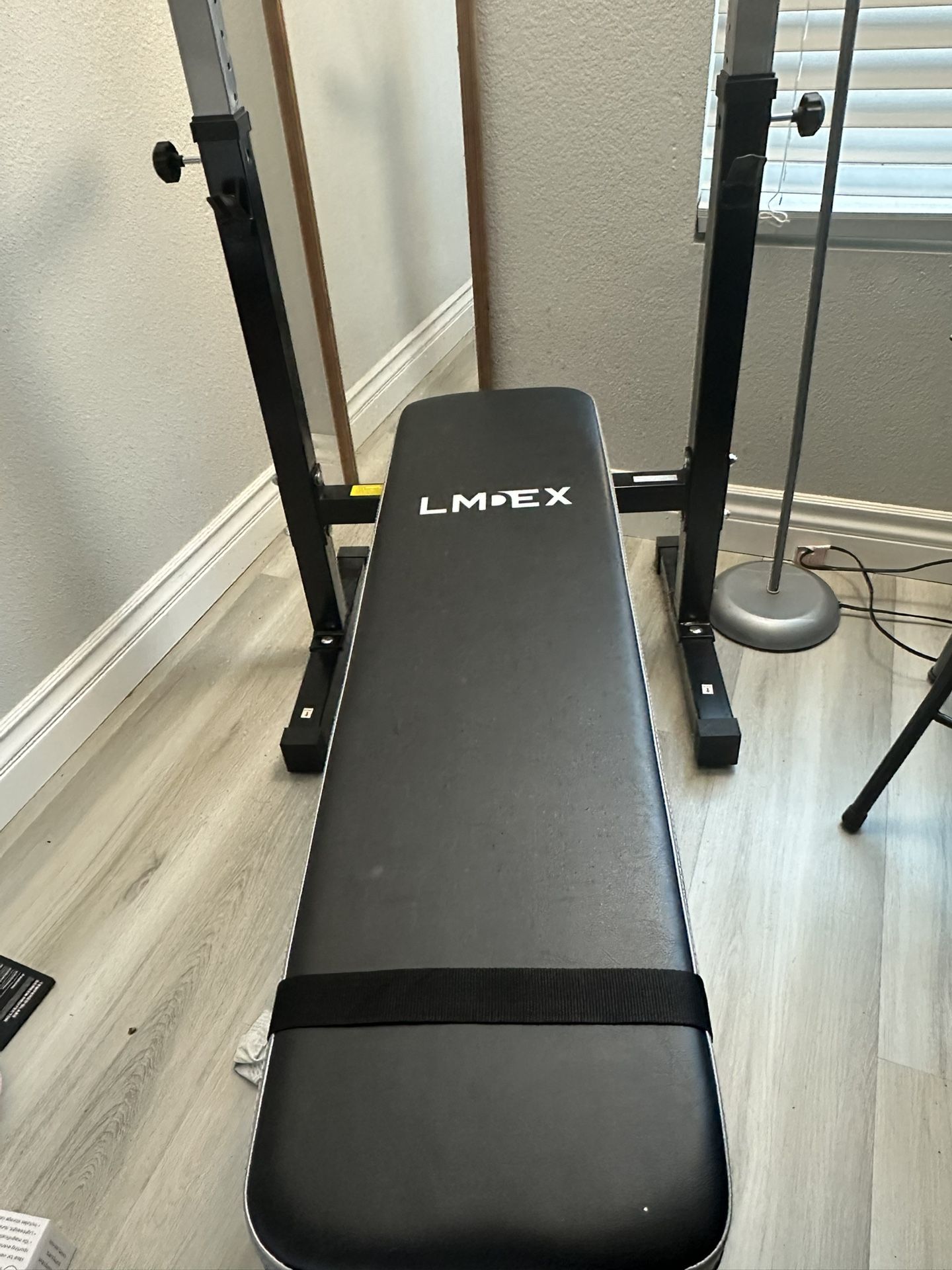 Weight Bench With Bar And Weights