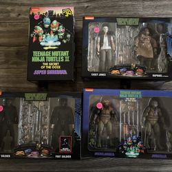 Tmnt ninja turtles neca movie figures