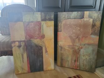 OIL PAINTI G SET CONTEMPORARY