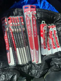 6, 9, & 12” Diablo Sawzall Blades w/ Carbide Tips