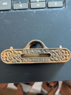 Antique Stanley level vial intact