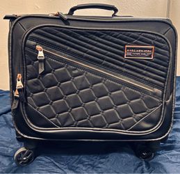 Marc New York by Andrew Marc  Black Spinner Carry-On Luggage