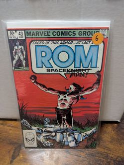ROM Spaceknight #43 Marvel Comics 1983