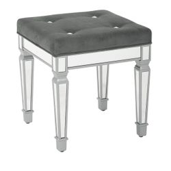 18'' Mirror Framed Stool