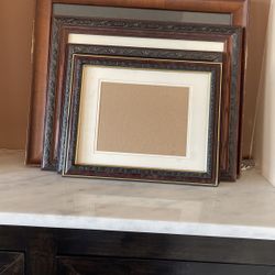 Three Antiques Photo Frames 