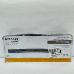 New Netgear prosafe 16-Port 10 / Multi-Gigabit Ethernet Switch GS116NA