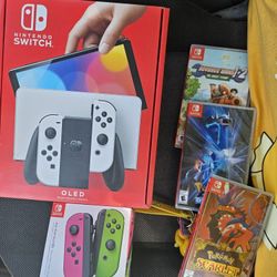 Nintendo Switch OLED Bundle (read description)