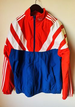Adidas Jackets Royal Red Size M For Men New.