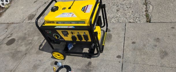Champion Dual Fuel Portable Generator 7850W