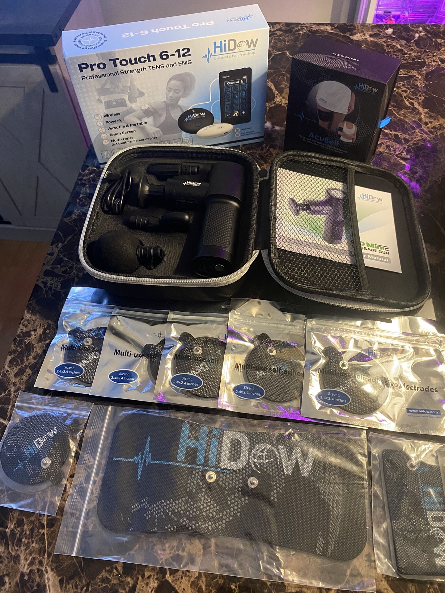 HiDow ProTouch Professional Wireless 6-12 TENS & EMS