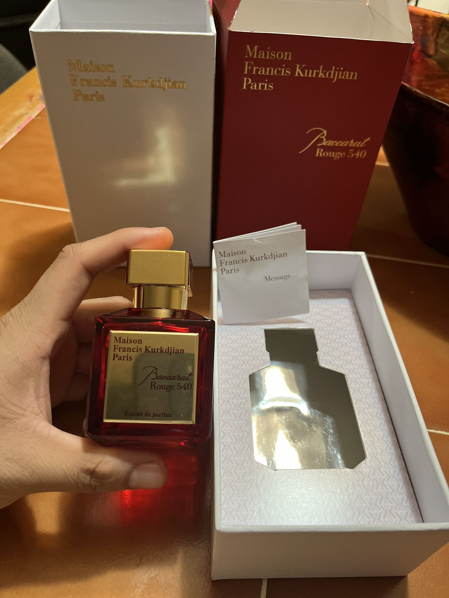 Baccarat Rouge 540 Maison Francis