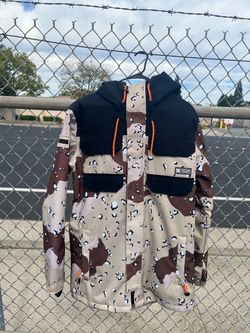 DC Shoes Camo Snow Jacket with Hood