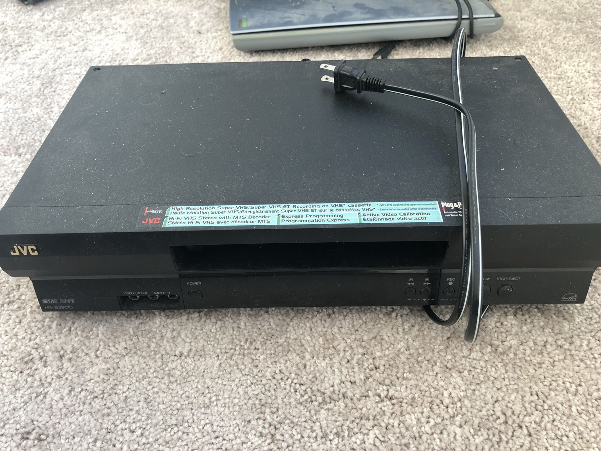 VHS Jvc free