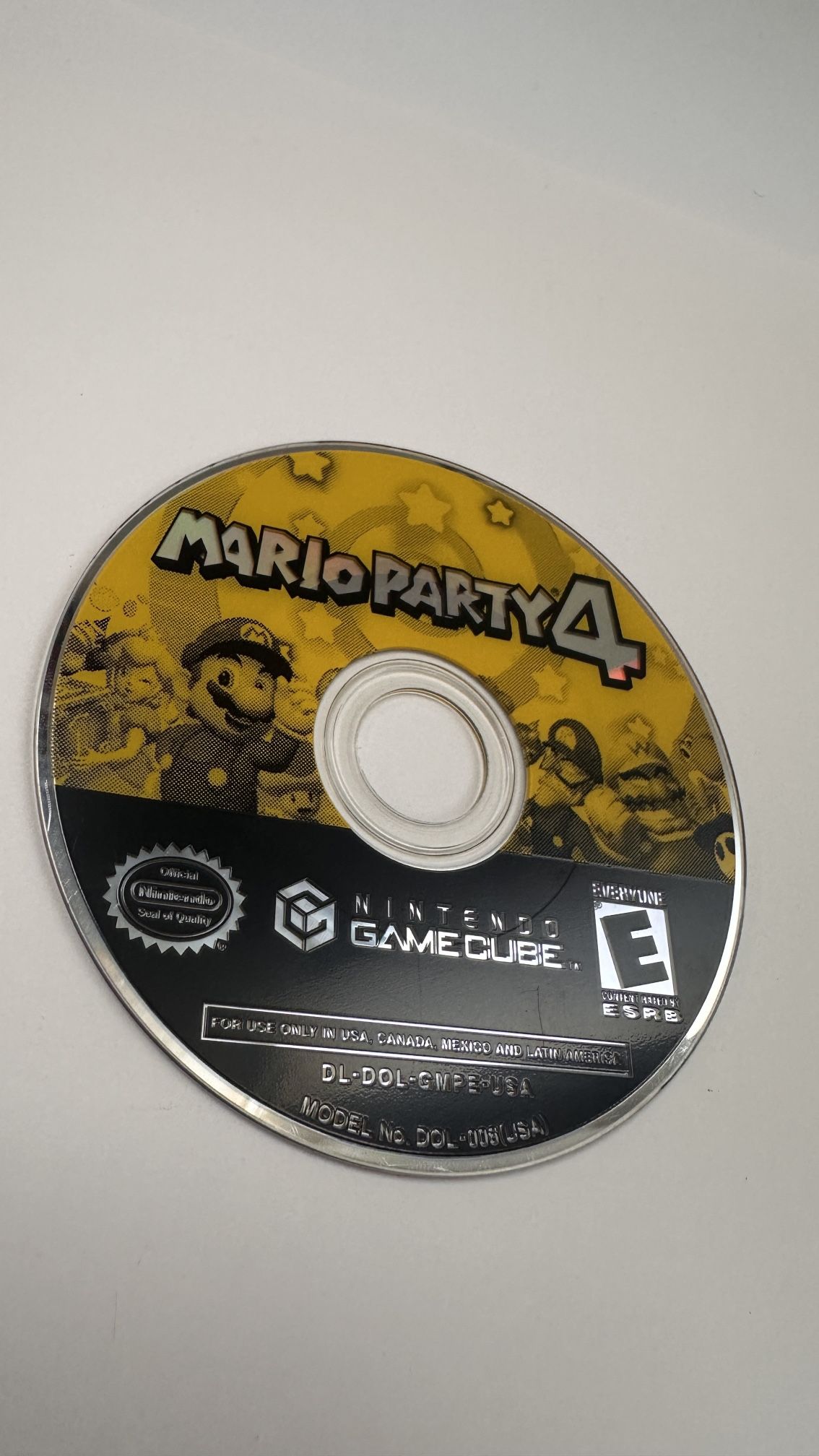 Mario Party 4 (Nintendo GameCube, 2002) Disc Only TESTED WORKING
