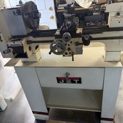 JET LATHE MODEL 920BD, AII ADAPTERS, EXTRAS
