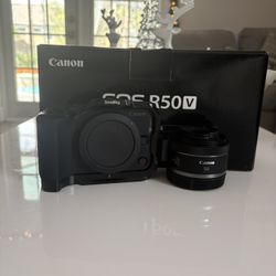 Cannon R50v With 50mm Rf Lens / CINEMA ACCESSORIES 