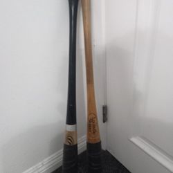 Baseball Wood Bats & Helmet