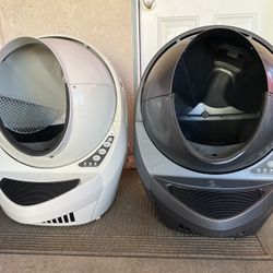 2x Litter Robot 3 Connect Automatic Cat Litter Box