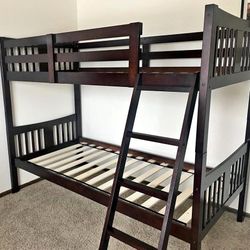 Solid Wood Bunk Beds In Stock @ 1811 Douglas Blvd! Same Day Delivery 🚚 