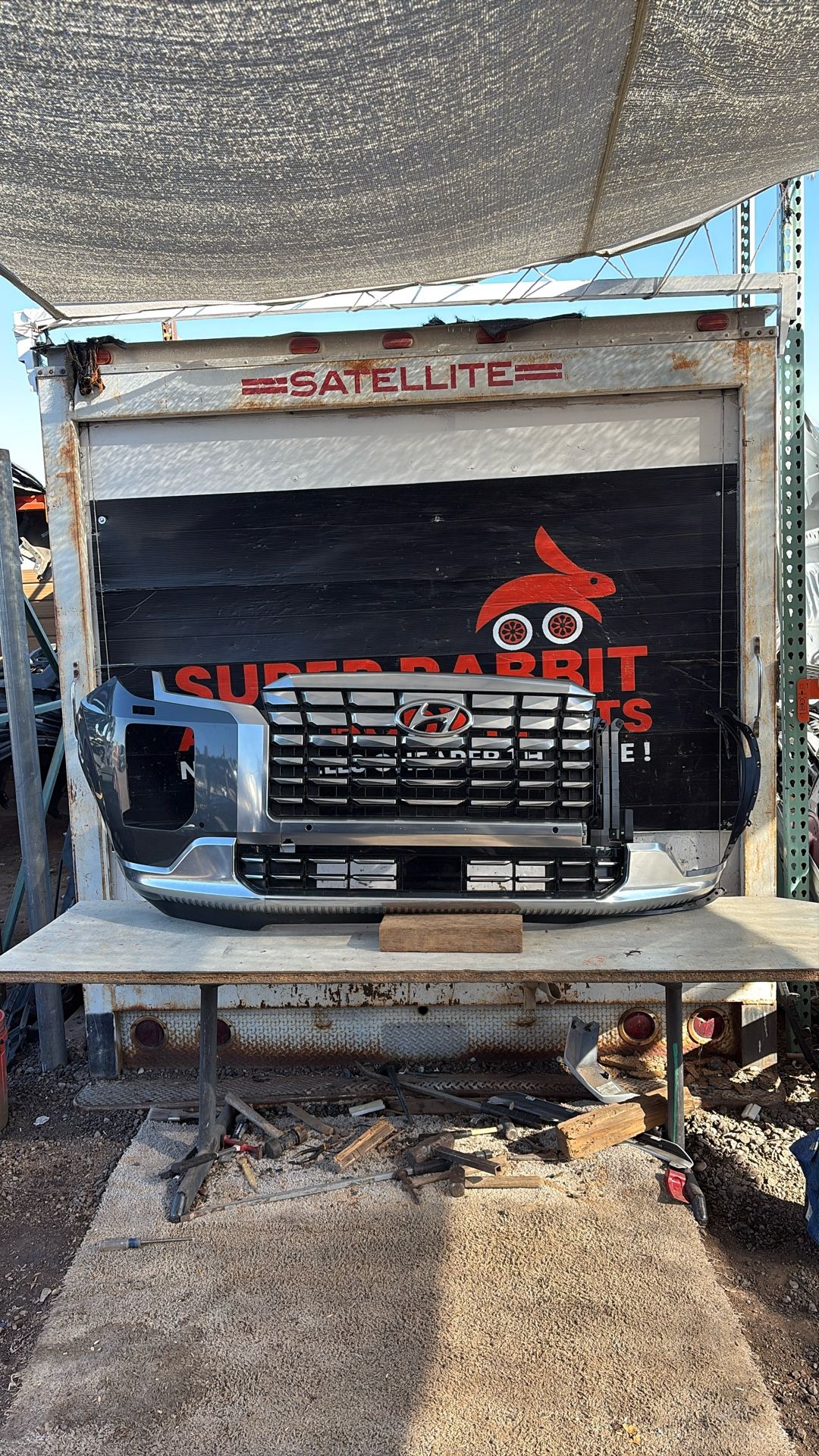 2023 Palisade Bumper Assembly Front OEM 2025 