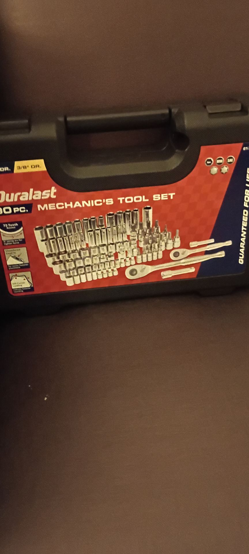 ($50) Duralast 90 Piece Mechanics Tool Set