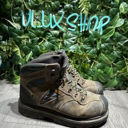 KEEN Mens Utility Tacoma 6" Waterproof Soft Toe Work Boot Size 10 D Leather