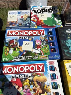 Mario Sonic Monopoly