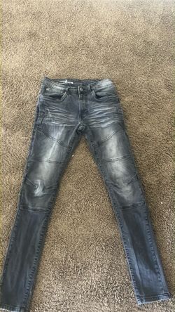Slim fit black jeans