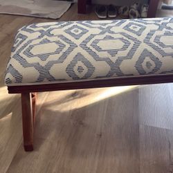 Fabric Bench (patterned)