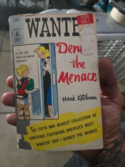 1960 10th edition Dennis the Menace paperback book.