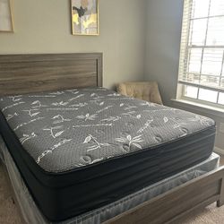 Queen Size Bed Set And Mattress 