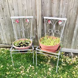 Fancy Metal Plant Holders 