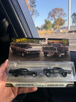 Plymouth Duster Funny Car 65’ Mercury Comet Cyclone Hot Wheels Car Culture 2 pack