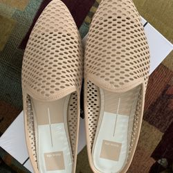 Dolce Vita Nude Soft  Flat Mules # 10 In Box