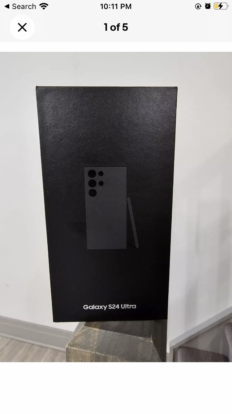 New Samsung Galaxy S24 Ultra (Unlocked) 512GB - Titanium Black