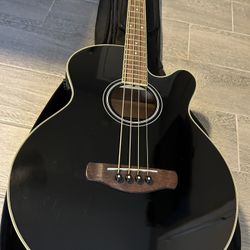 Ibanez AEB5E Acoustic-Electric Bass Guitar Black (case not included)