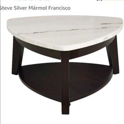 Marble coffe table  Steve Silver