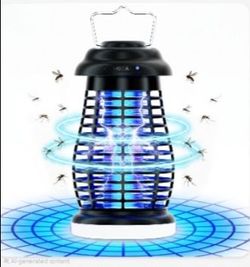 Xriba Cordless Bug Zapper Outdoor, 4200V Electric Mosquito Zapper,