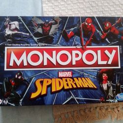 Hasbro's Marvel Spiderman Monopoly