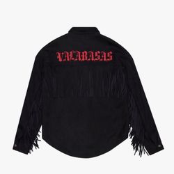 Valabasas Maverick Suede Black Jacket (new) sz: small
