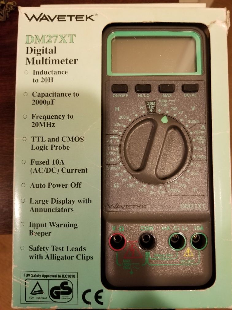 New Wavetek DM27XT Digital Multimeter