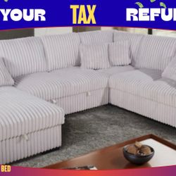 SECTIONAL WITH PULL OUT BED 