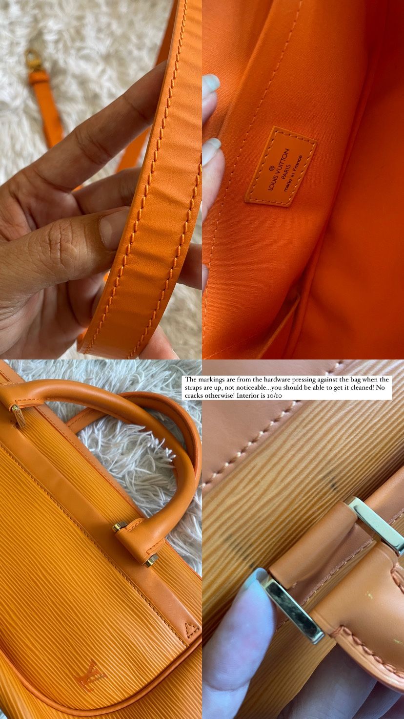 Louis+Vuitton+Dhanura+Shoulder+Bag+GM+Brown+Leather for sale