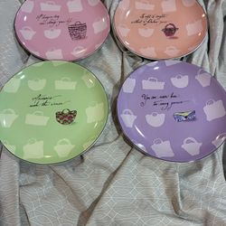 Rosanna - Accessories Make the Woman - Salad Plates - Set of 4 - Purses*